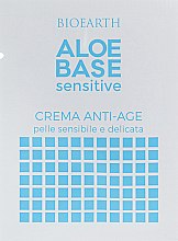 Парфумерія, косметика Крем для обличчя "Anti-Age" - Bioearth Aloebase Sensative Cream (пробник)