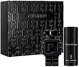 Paco Rabanne Phantom Parfum - Набор (parfum/100ml + deo/150ml) — фото N1