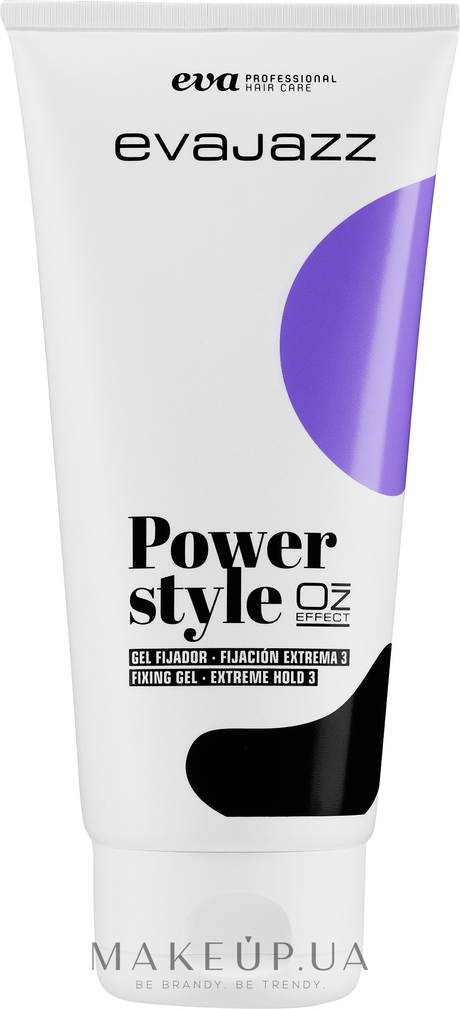 Фиксирующий гель для волос - Eva Profesional EvaJazz Power Style Gel — фото 200ml