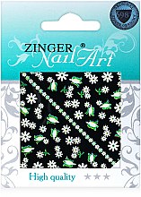 Духи, Парфюмерия, косметика Наклейки для дизайна ногтей, fda-229 - Zinger Nail Art Sticker