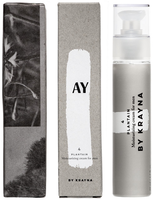 Живильний чоловічий крем для обличчя - Krayna AY4 Plantain Cream For Man — фото N1