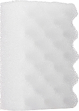 Губка для тела массажная антицеллюлитная, белая - Sanel Stop Cellulit — фото N1