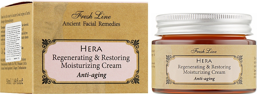 Омолоджувальний крем для обличчя, - Fresh Line Hera Moisturizing Cream — фото N2