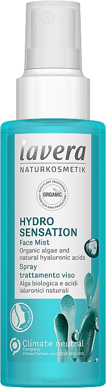 Мист для лица - Lavera Hydro Sensation Face Mist — фото N1