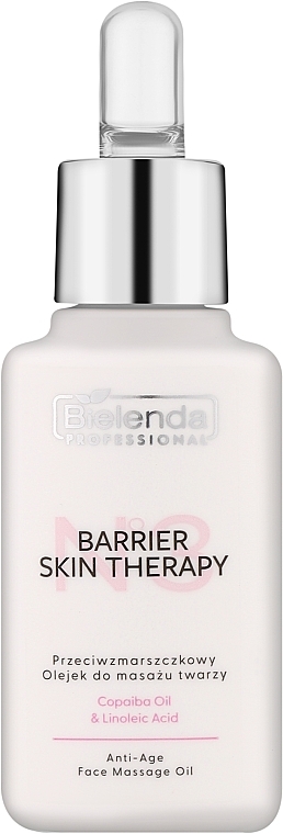 Масло для массажа лица против морщин - Bielenda Professional Barrier Skin Therapy Anti-Age Face Massage Oil — фото N1