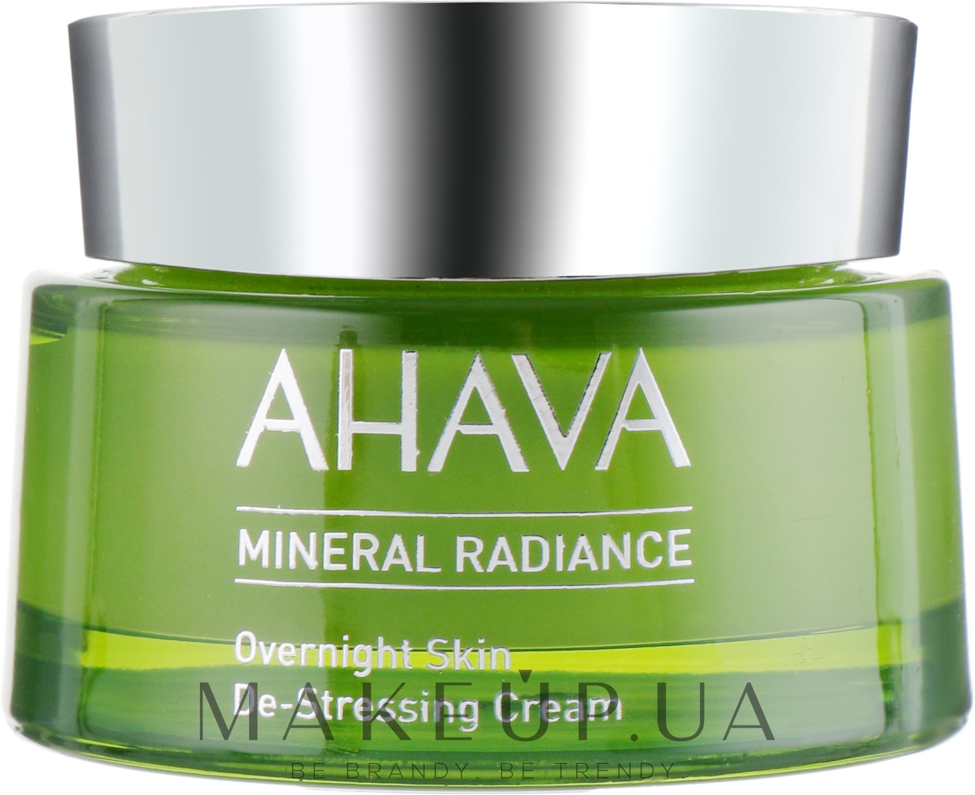 Мінеральний нічний крем для обличчя - Ahava Mineral Radiance Overnight De-Stressing Cream — фото 50ml