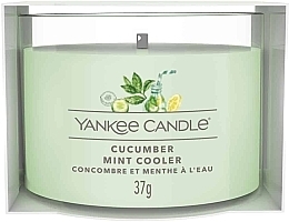 Духи, Парфюмерия, косметика Ароматическая свеча в стакане мини - Yankee Candle Cucumber Mint Cooler Mini
