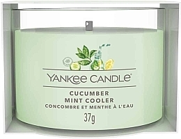 Парфумерія, косметика Ароматична свічка у склянці, міні - Yankee Candle Cucumber Mint Cooler Mini