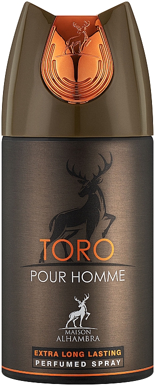 Alhambra Toro Pour Homme - Парфумований дезодорант-спрей — фото N1