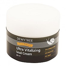 Парфумерія, косметика Крем з екстрактом равлика - Dewytree Ultra Vitalizing Snail Cream