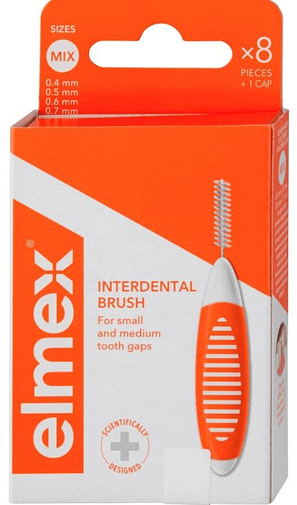 Межзубные щетки, mix - Elmex Interdental Brush — фото N1