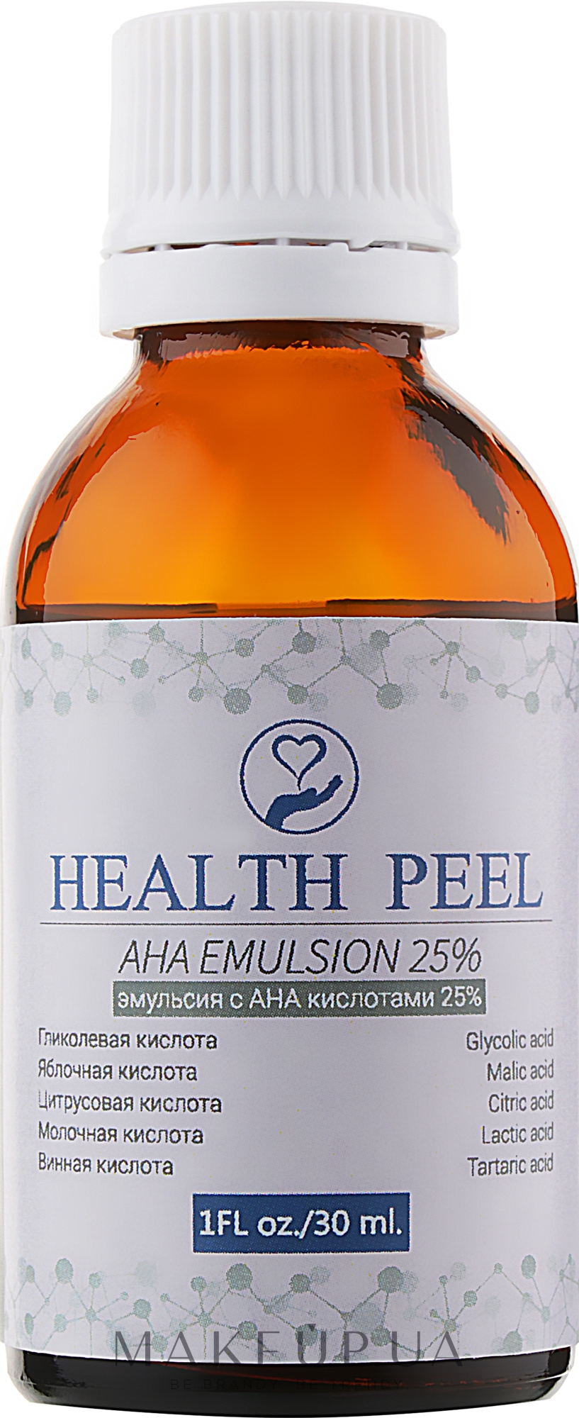 Емульсія з АНА-кислотами 25% - Health Peel AHA Emulsion — фото 30ml