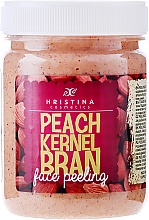Пилинг для лица с персиковыми косточками - Hristina Cosmetics Peach Kernel Bran Face Peeling — фото N1