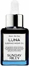 Парфумерія, косметика Нічна антивікова олія для обличчя "Luna" - Sunday Riley Luna Sleeping Night Oil