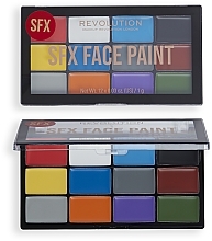 Палитра красок для лица - Makeup Revolution Creator SFX Face Paint Palette — фото N1