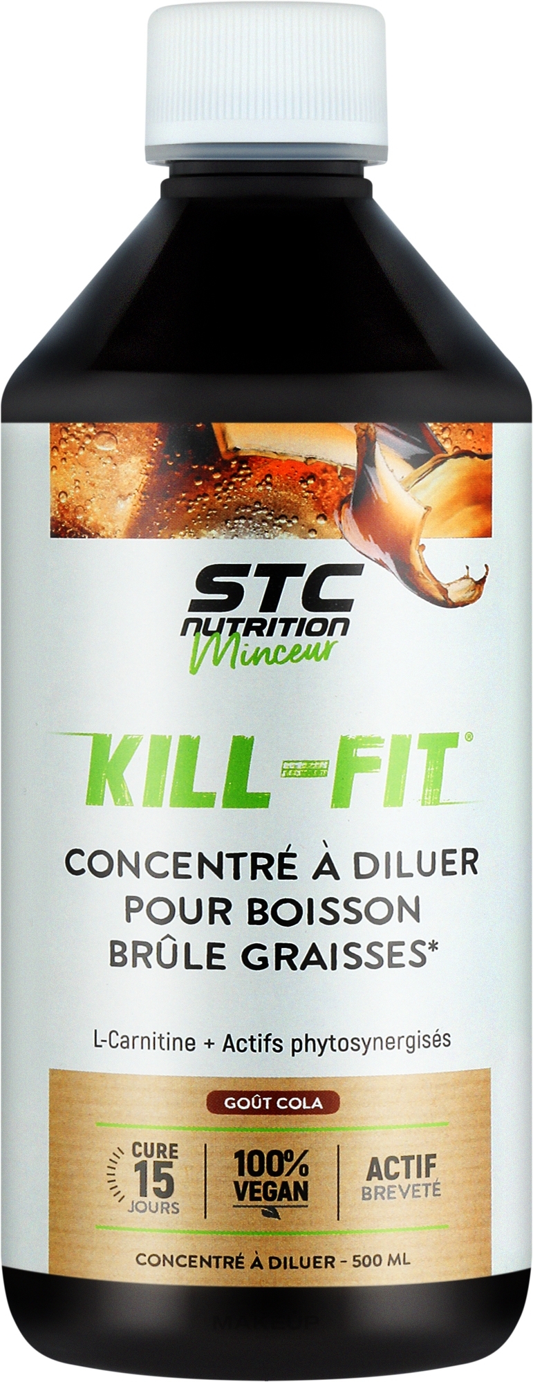 Килл-фит концентрат сжигатель жира L-карнитин + экстракты растений - STC Nutrition Kill-Fit Concentre Brule Graisse — фото 500ml