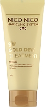 Парфумерія, косметика Маска для волосся з екстрактом золота - Nico Nico Gold Dew Treatment