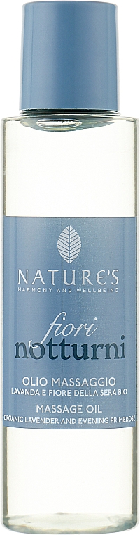 Масажна олія для тіла - Nature's Night Flowers massage Oil — фото N1