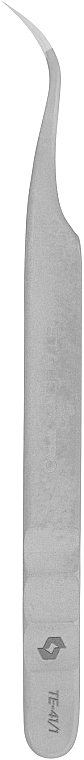 Пинцет профессиональный для ресниц - Staleks Pro Expert 41 Type 1 — фото N1