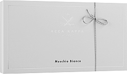 Парфумерія, косметика Набір - Acca Kappa White Moss (edc/50ml + h/cr/75ml + deod/75ml + soap/150g)