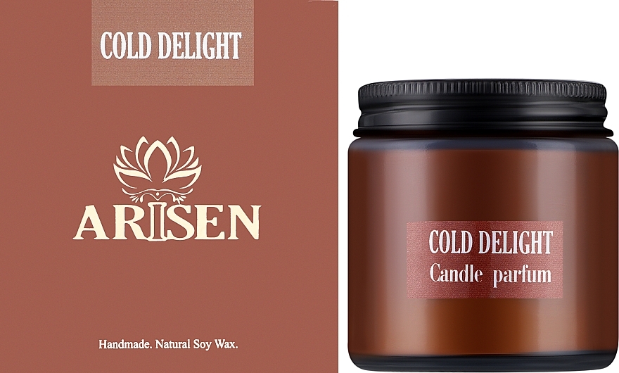 Свеча парфюмированная "Сold Delight" - Arisen Candle Parfum — фото N3