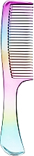 Гребешок для волос с ручкой, разноцветный 2 - Inter-Vion — фото N1