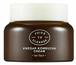 Духи, Парфюмерия, косметика Веганский увлажняющий крем для лица с комбучей - Juice To Cleanse Vinegar Kombucha Cream