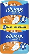 Гигиенические прокладки, размер 1, 20 шт. - Always Ultra Normal Plus — фото N2