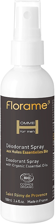 Дезодорант - Florame Homme Deodorant Spray  — фото N1