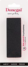 Парфумерія, косметика Блок-шліфувальник для нігтів, 9351, чорний з оранжевим - Donegal
