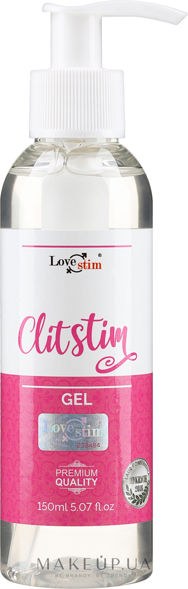 Зволожувальний гель-змазка для жінок - Love Stim Clitstim Gel For Women — фото 150ml