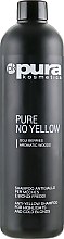 Шампунь против желтизны для мелированных и окрашенных волос - Pura Kosmetica Pure No Yellow Shampoo — фото N1