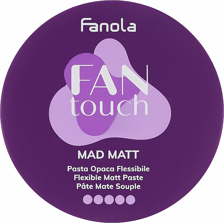 Матовая паста для укладки волос - Fanola Fantouch Mad Matt Flexible Matt Paste — фото N1