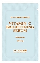 Духи, Парфюмерия, косметика Осветляющая сыворотка с витамином C и пептидами - Skin&Lab Vitamin C Brightening Serum (пробник)