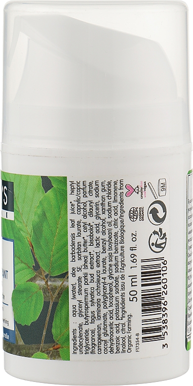 Крем тройного действия с органическим экстрактом почек бука - Coslys Men Care Triple Action Cream With Organic Beech Bud Extract  — фото N2