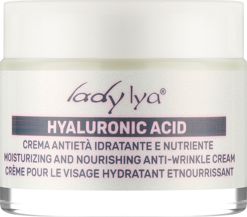 Крем для обличчя "Регенерувальний з гіалуроновою кислотою" - Lady Lya Hyaluronic Acid Face Cream — фото N1