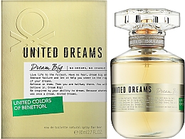 Benetton United Dreams Dream Big For Her - Туалетна вода — фото N4