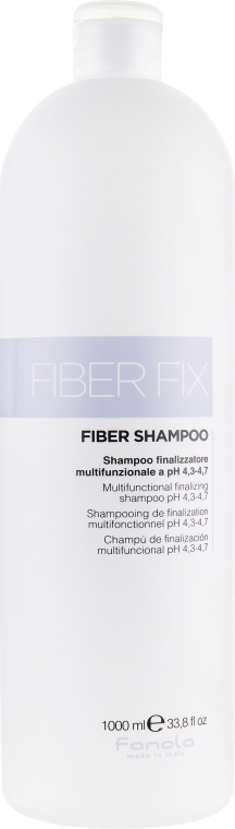 Закріплювальний шампунь - Fanola Fiber Shampoo — фото N1