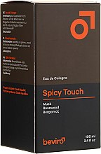 Парфумерія, косметика Be-Viro Spicy Touch Men´s Only - Одеколон