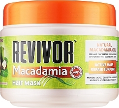 Духи, Парфюмерия, косметика Маска для интенсивного восстановления волос с маслом макадамии - Revivor Macadamia Hair Mask