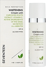 Відбілювальний крем для обличчя - Seven7een Skin Perfection Whitening Cream SPF 15 — фото N2