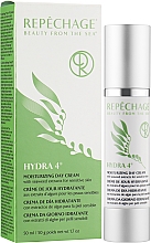 Зволожувальний денний крем з екстрактами морських водоростей - Repechage Hydra 4 Day Protection Cream For Sensitive Skin — фото N2