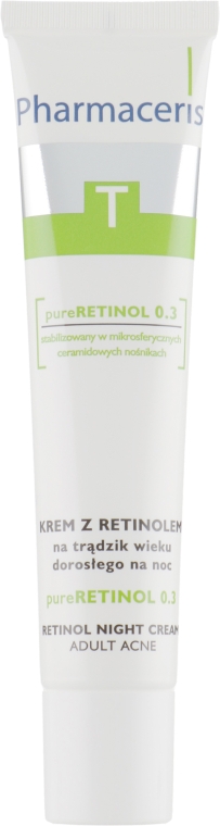 Ночной крем с ретинолом - Pharmaceris T Pure Retinol 0.3% — фото N2