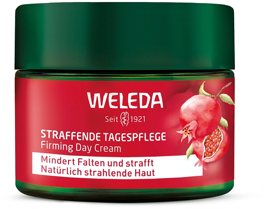 УЦЕНКА Дневной крем-лифтинг "Гранат и пептиды Маки перуанской" - Weleda Pomegranate & Poppy Peptide Firming Day Cream * — фото N1