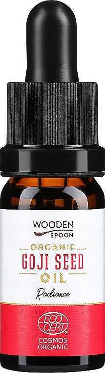 Масло семян ягод годжи - Wooden Spoon Organic Goji Berry Seed Oil — фото N1