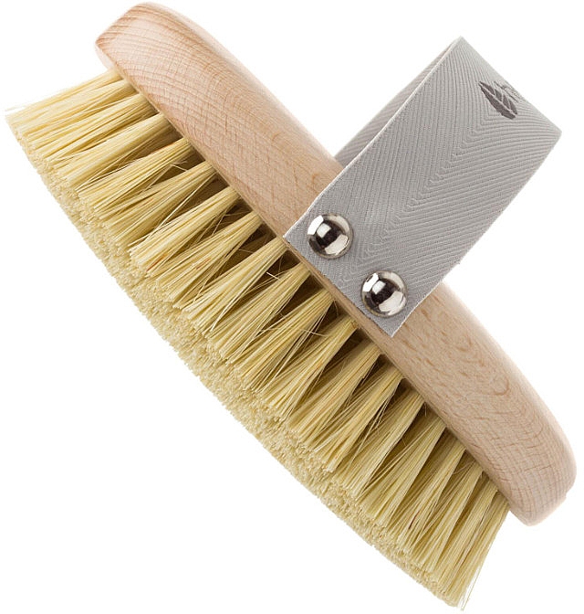 Натуральна щітка зі знімною ручкою - Hydrea London Professional Spa Dry Body Brush + Detachable Hand — фото N2