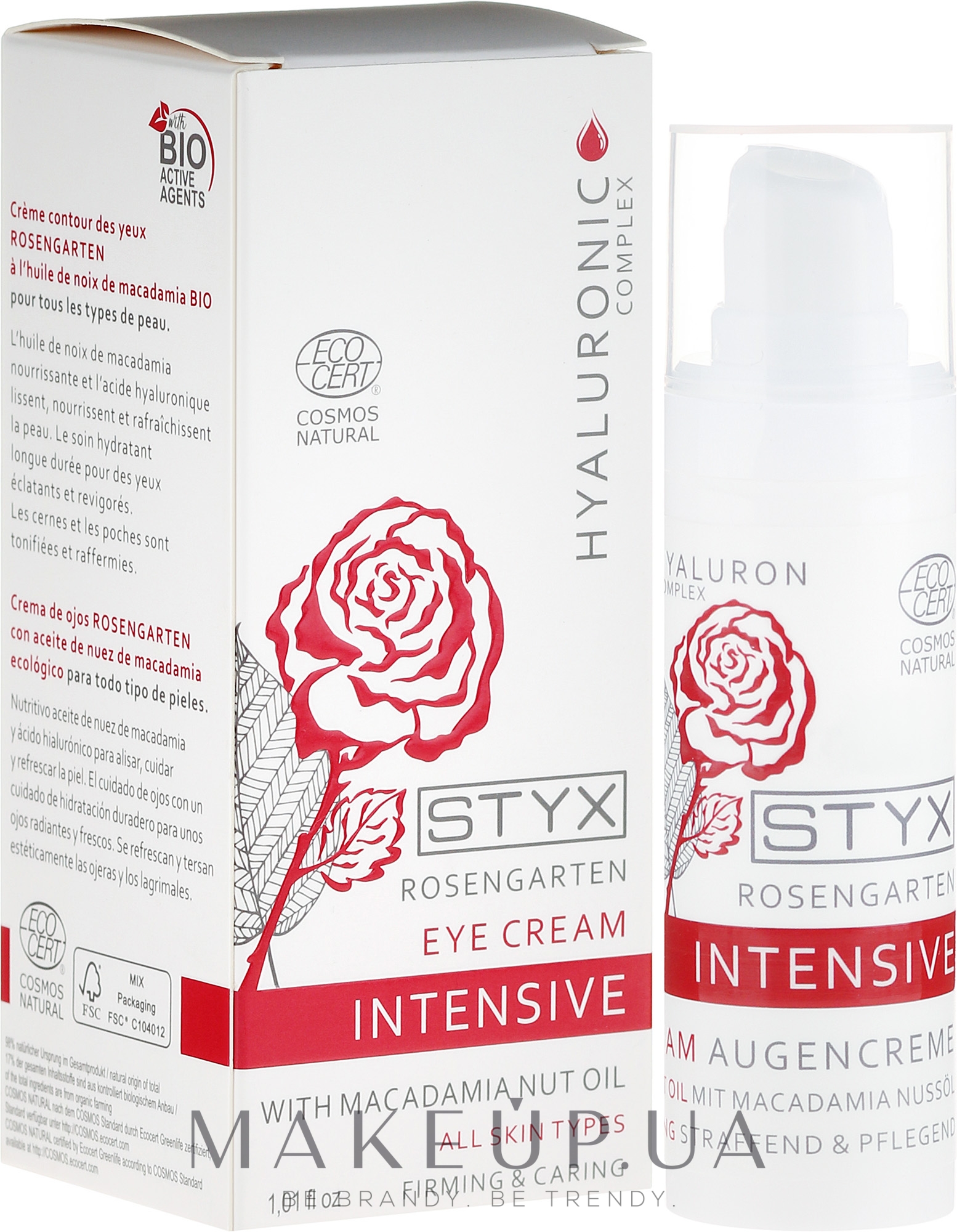 Крем для повік - Styx Naturcosmetic Rose Garden Intensive Eye Cream — фото 30ml