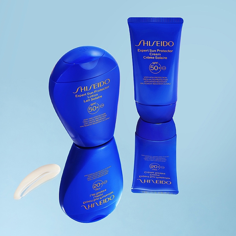 Солнцезащитный лосьон для лица и тела - Shiseido Expert Sun Protection Face and Body Lotion SPF50 — фото N7