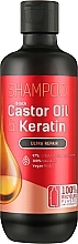 Шампунь для волос "Black Castor Oil & Keratin" - Bio Naturell Shampoo — фото N1