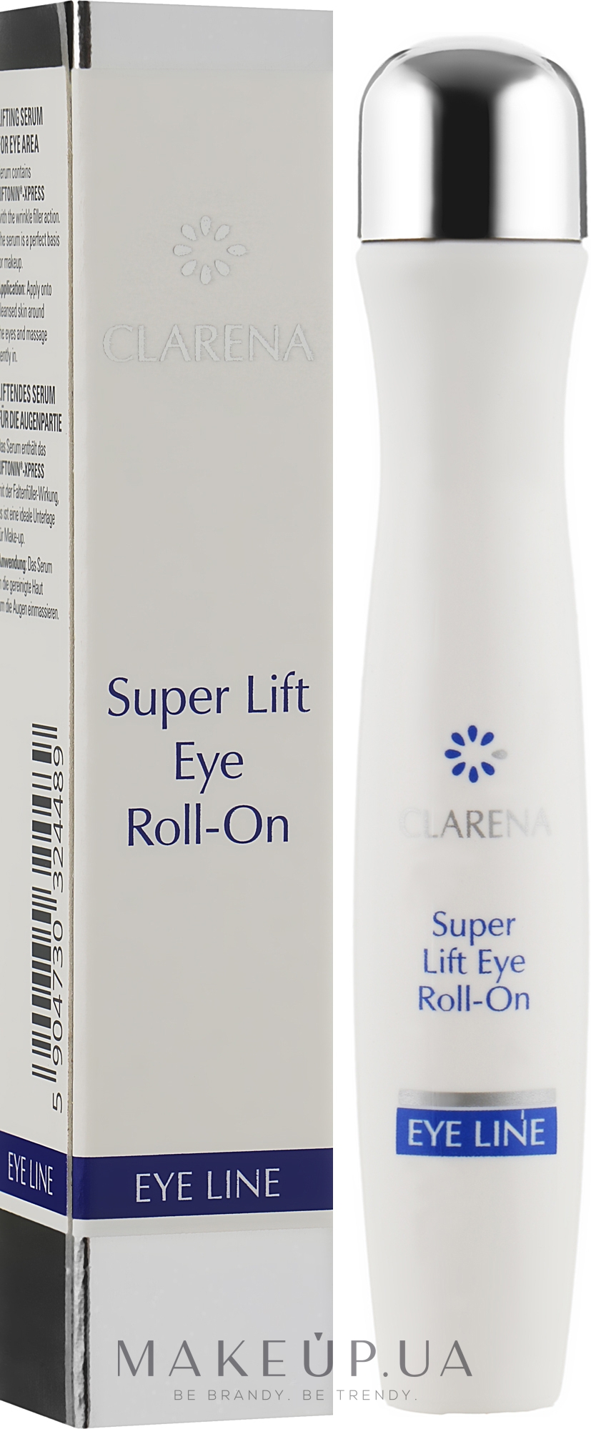Інтенсивно ліфтингуюча сиворотка для зони навколо очей - Clarena Eye Line Super Lift Eye Roll-On — фото 15ml